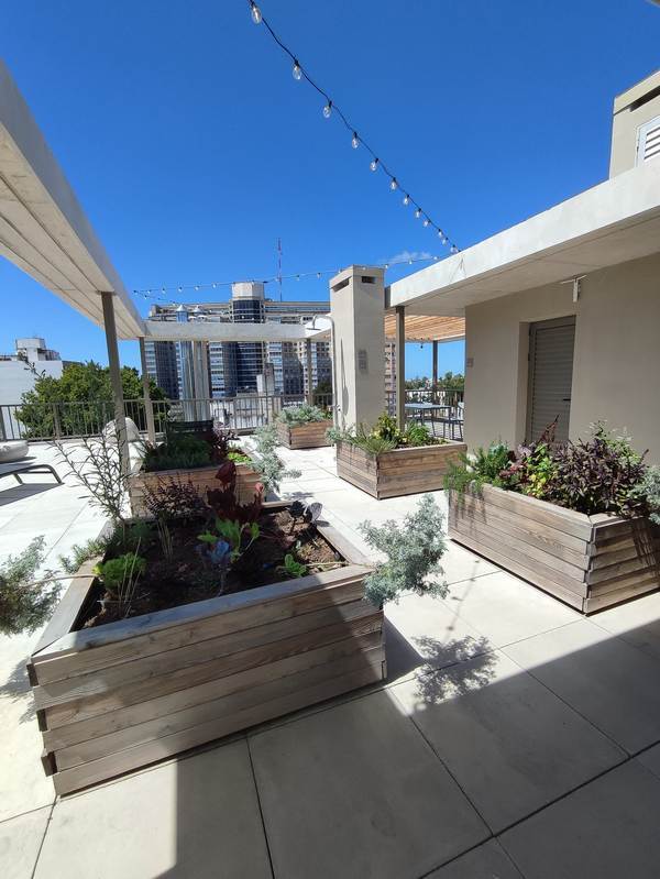 Apartamento La Blanqueada Terraza